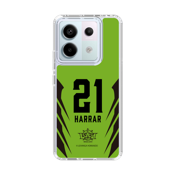 スリムプロテクションケース［ レバンガ北海道 - #21 HARRAR - HOME - 裏 ］