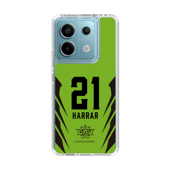 スリムプロテクションケース［ レバンガ北海道 - #21 HARRAR - HOME - 裏 ］