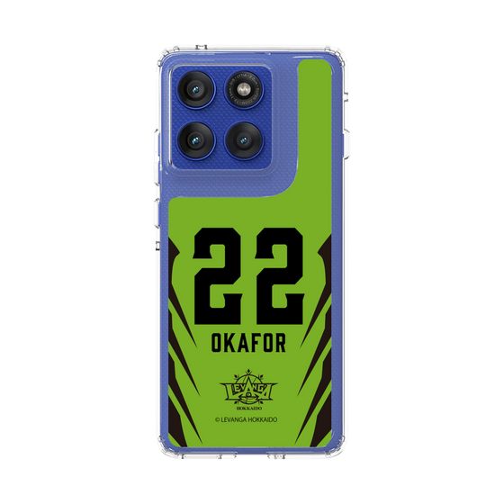 スリムプロテクションケース［ レバンガ北海道 - #22 OKAFOR - HOME - 裏 ］