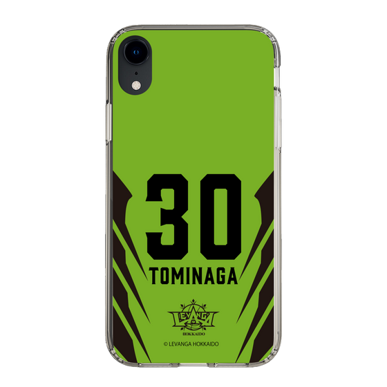 スリムプロテクションケース［ レバンガ北海道 - #30 TOMINAGA - HOME - 裏 ］