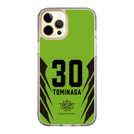 スリムプロテクションケース［ レバンガ北海道 - #30 TOMINAGA - HOME - 裏 ］