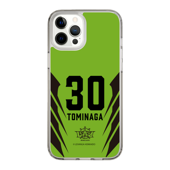 スリムプロテクションケース［ レバンガ北海道 - #30 TOMINAGA - HOME - 裏 ］