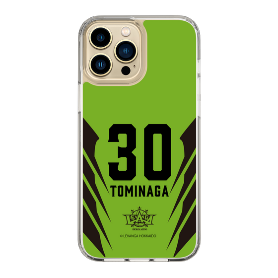 スリムプロテクションケース［ レバンガ北海道 - #30 TOMINAGA - HOME - 裏 ］