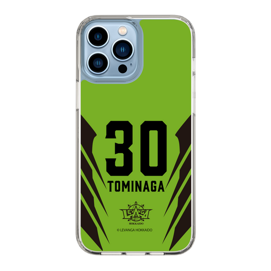 スリムプロテクションケース［ レバンガ北海道 - #30 TOMINAGA - HOME - 裏 ］