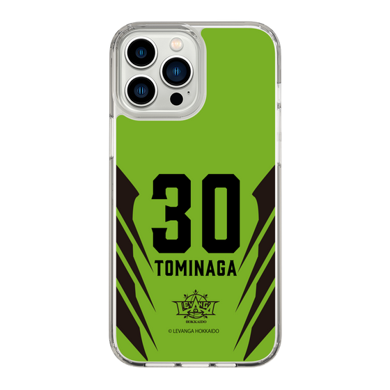 スリムプロテクションケース［ レバンガ北海道 - #30 TOMINAGA - HOME - 裏 ］