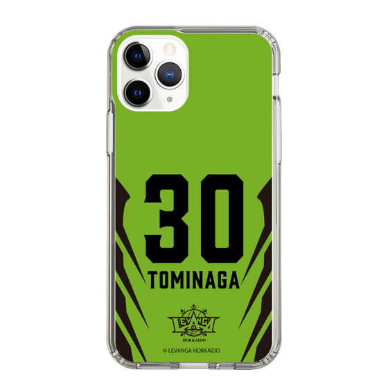 スリムプロテクションケース［ レバンガ北海道 - #30 TOMINAGA - HOME - 裏 ］