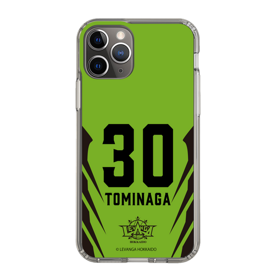 スリムプロテクションケース［ レバンガ北海道 - #30 TOMINAGA - HOME - 裏 ］