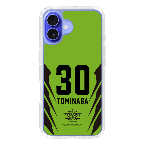 スリムプロテクションケース［ レバンガ北海道 - #30 TOMINAGA - HOME - 裏 ］
