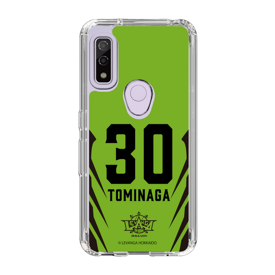 スリムプロテクションケース［ レバンガ北海道 - #30 TOMINAGA - HOME - 裏 ］