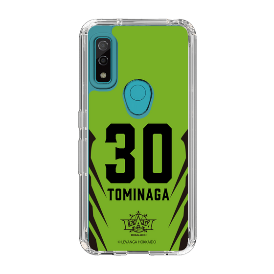 スリムプロテクションケース［ レバンガ北海道 - #30 TOMINAGA - HOME - 裏 ］