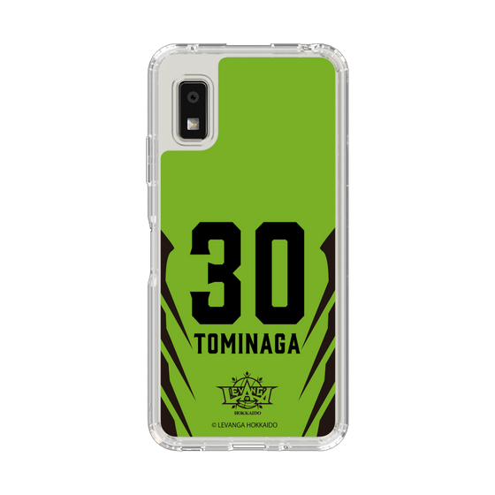 スリムプロテクションケース［ レバンガ北海道 - #30 TOMINAGA - HOME - 裏 ］