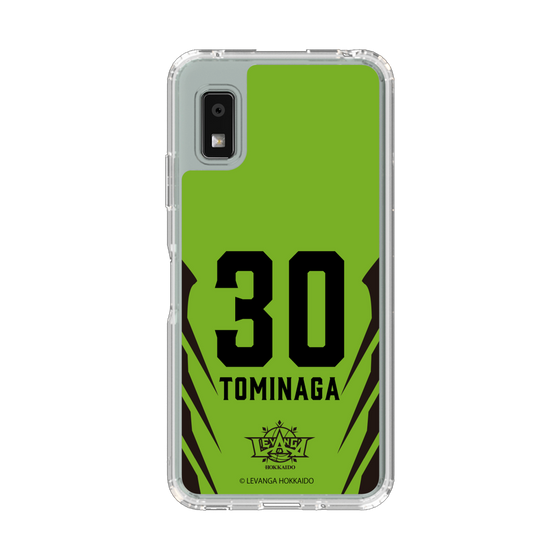 スリムプロテクションケース［ レバンガ北海道 - #30 TOMINAGA - HOME - 裏 ］