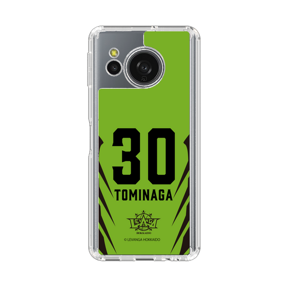 スリムプロテクションケース［ レバンガ北海道 - #30 TOMINAGA - HOME - 裏 ］