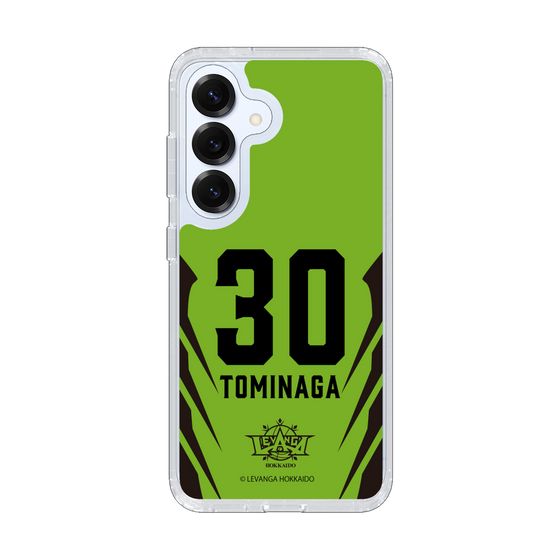 スリムプロテクションケース［ レバンガ北海道 - #30 TOMINAGA - HOME - 裏 ］