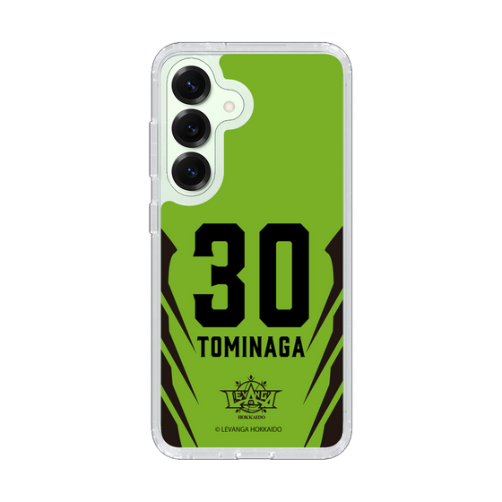 スリムプロテクションケース［ レバンガ北海道 - #30 TOMINAGA - HOME - 裏 ］