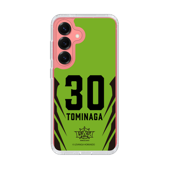 スリムプロテクションケース［ レバンガ北海道 - #30 TOMINAGA - HOME - 裏 ］