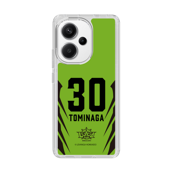 スリムプロテクションケース［ レバンガ北海道 - #30 TOMINAGA - HOME - 裏 ］