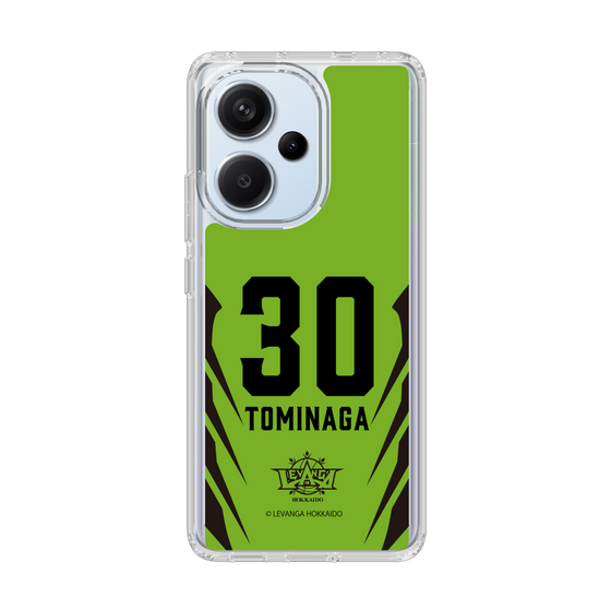 スリムプロテクションケース［ レバンガ北海道 - #30 TOMINAGA - HOME - 裏 ］