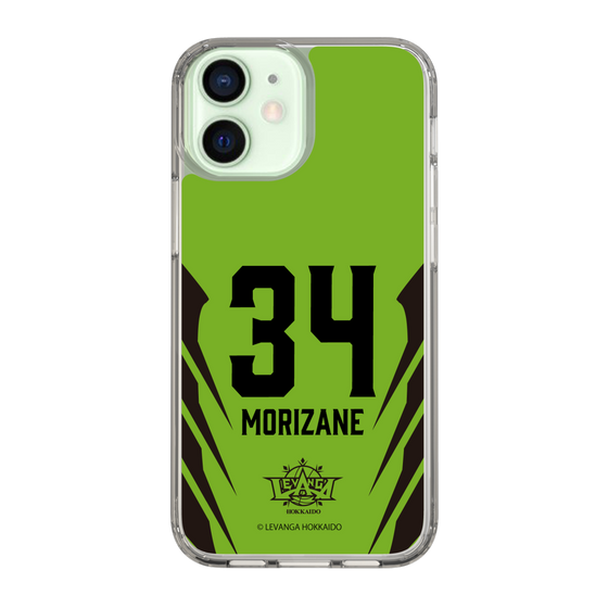 スリムプロテクションケース［ レバンガ北海道 - #34 MORIZANE - HOME - 裏 ］
