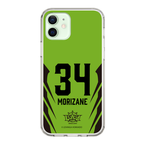 スリムプロテクションケース［ レバンガ北海道 - #34 MORIZANE - HOME - 裏 ］