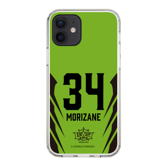スリムプロテクションケース［ レバンガ北海道 - #34 MORIZANE - HOME - 裏 ］