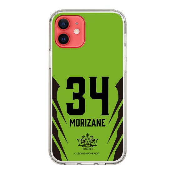 スリムプロテクションケース［ レバンガ北海道 - #34 MORIZANE - HOME - 裏 ］