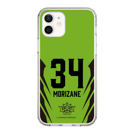 スリムプロテクションケース［ レバンガ北海道 - #34 MORIZANE - HOME - 裏 ］