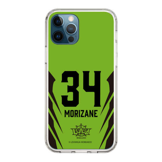 スリムプロテクションケース［ レバンガ北海道 - #34 MORIZANE - HOME - 裏 ］