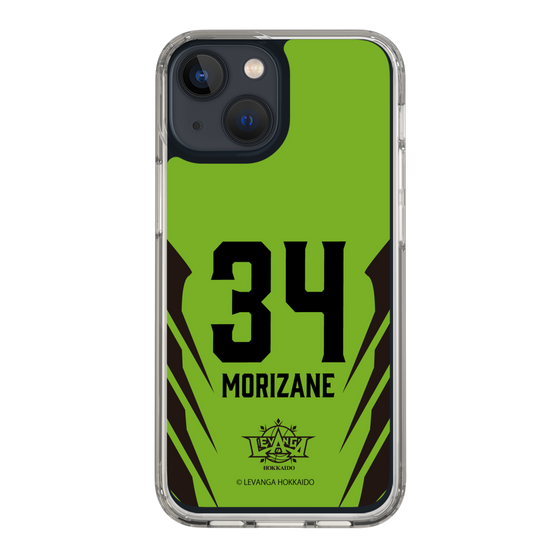 スリムプロテクションケース［ レバンガ北海道 - #34 MORIZANE - HOME - 裏 ］