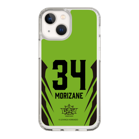 スリムプロテクションケース［ レバンガ北海道 - #34 MORIZANE - HOME - 裏 ］