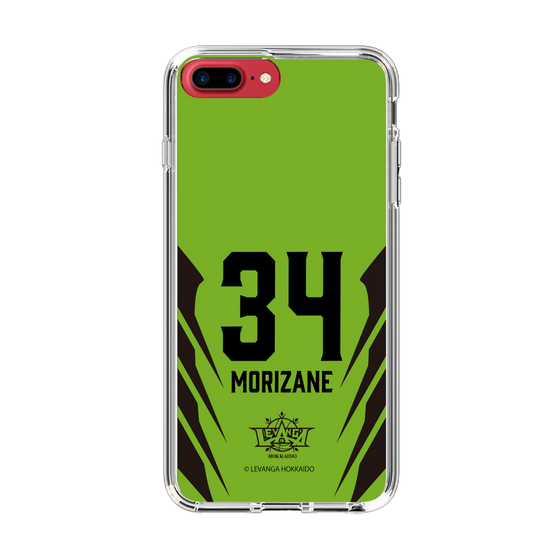 スリムプロテクションケース［ レバンガ北海道 - #34 MORIZANE - HOME - 裏 ］