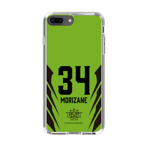 スリムプロテクションケース［ レバンガ北海道 - #34 MORIZANE - HOME - 裏 ］