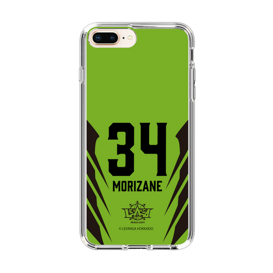 スリムプロテクションケース［ レバンガ北海道 - #34 MORIZANE - HOME - 裏 ］