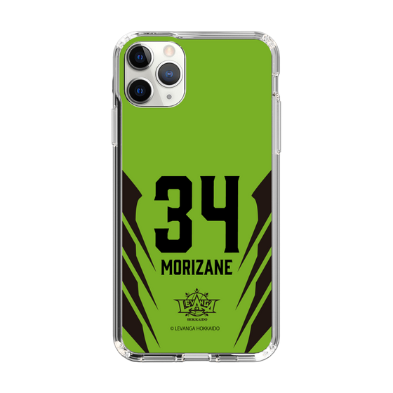 スリムプロテクションケース［ レバンガ北海道 - #34 MORIZANE - HOME - 裏 ］