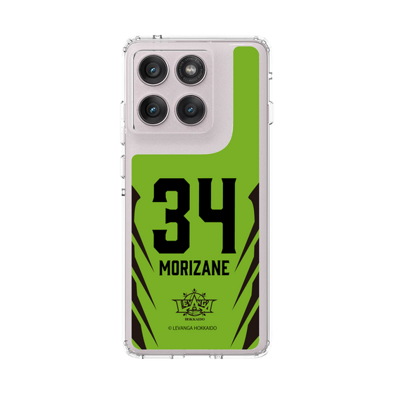 スリムプロテクションケース［ レバンガ北海道 - #34 MORIZANE - HOME - 裏 ］