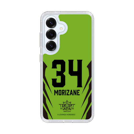 スリムプロテクションケース［ レバンガ北海道 - #34 MORIZANE - HOME - 裏 ］