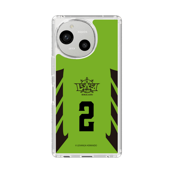 スリムプロテクションケース［ レバンガ北海道 - #2 RAMOS - HOME - 表 ］