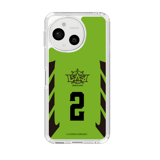 スリムプロテクションケース［ レバンガ北海道 - #2 RAMOS - HOME - 表 ］