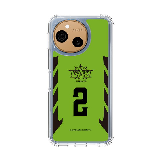 スリムプロテクションケース［ レバンガ北海道 - #2 RAMOS - HOME - 表 ］