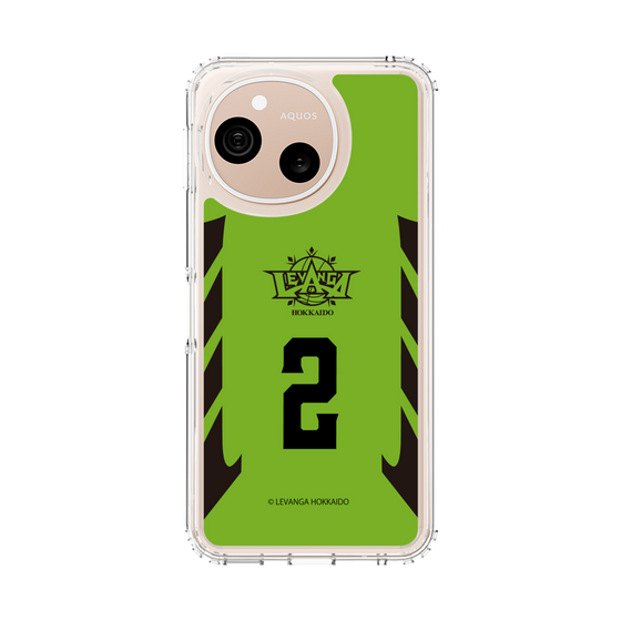 スリムプロテクションケース［ レバンガ北海道 - #2 RAMOS - HOME - 表 ］