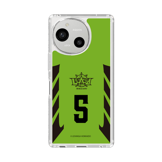 スリムプロテクションケース［ レバンガ北海道 - #5 JONES - HOME - 表 ］