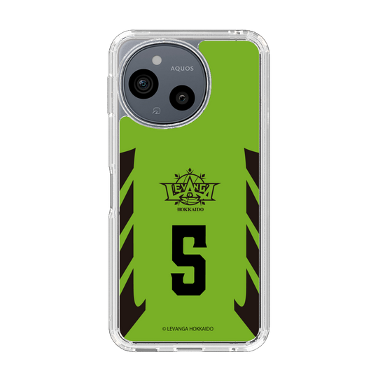 スリムプロテクションケース［ レバンガ北海道 - #5 JONES - HOME - 表 ］