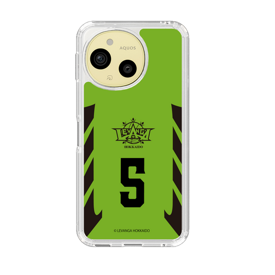 スリムプロテクションケース［ レバンガ北海道 - #5 JONES - HOME - 表 ］