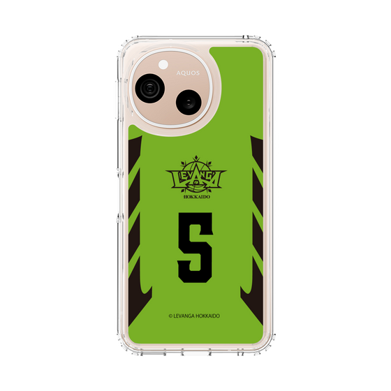 スリムプロテクションケース［ レバンガ北海道 - #5 JONES - HOME - 表 ］