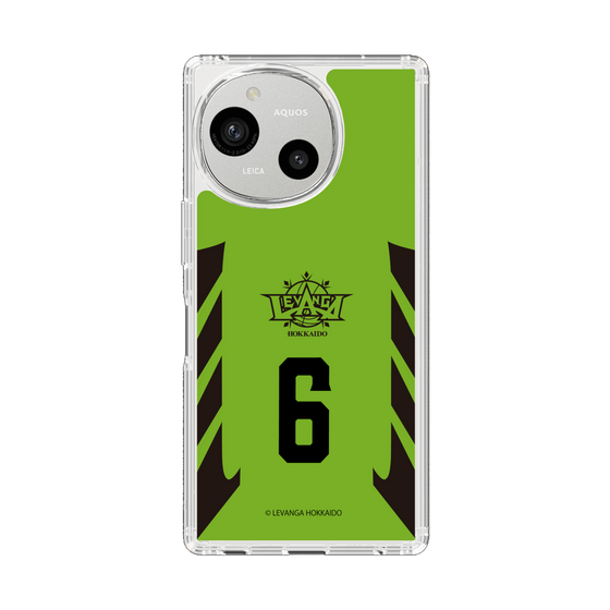 スリムプロテクションケース［ レバンガ北海道 - #6 KIKUCHI - HOME - 表 ］