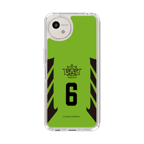 スリムプロテクションケース［ レバンガ北海道 - #6 KIKUCHI - HOME - 表 ］