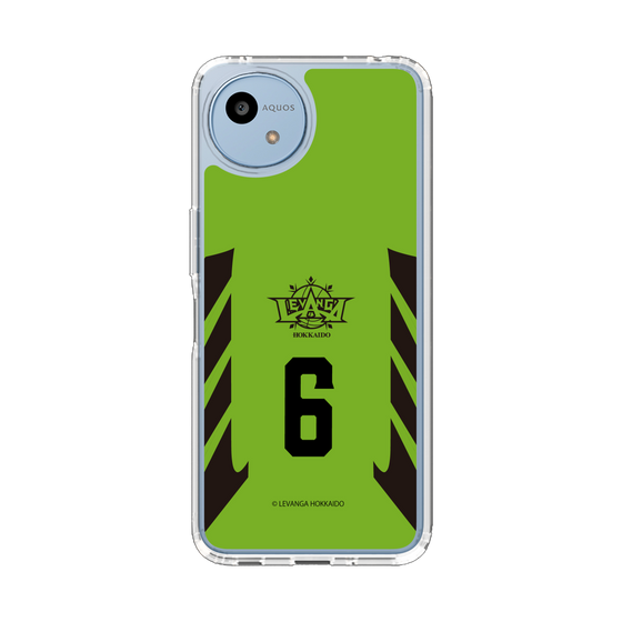 スリムプロテクションケース［ レバンガ北海道 - #6 KIKUCHI - HOME - 表 ］