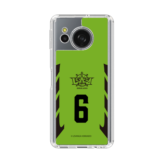 スリムプロテクションケース［ レバンガ北海道 - #6 KIKUCHI - HOME - 表 ］