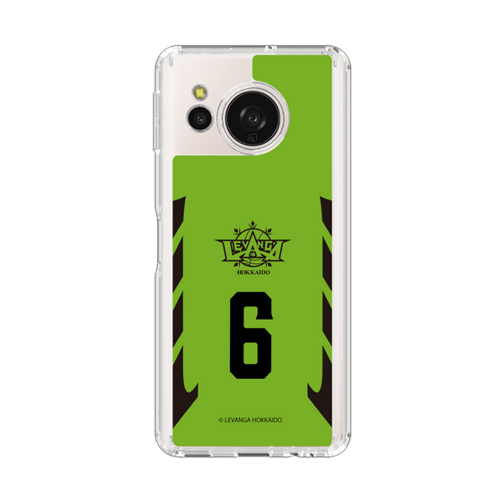 スリムプロテクションケース［ レバンガ北海道 - #6 KIKUCHI - HOME - 表 ］