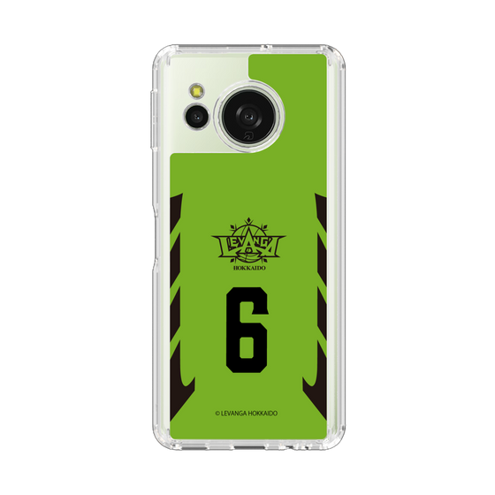 スリムプロテクションケース［ レバンガ北海道 - #6 KIKUCHI - HOME - 表 ］